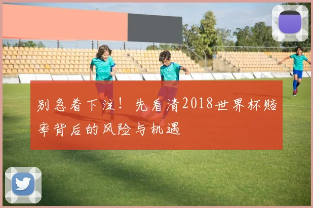 别急着下注！先看清2018世界杯赔率背后的风险与机遇